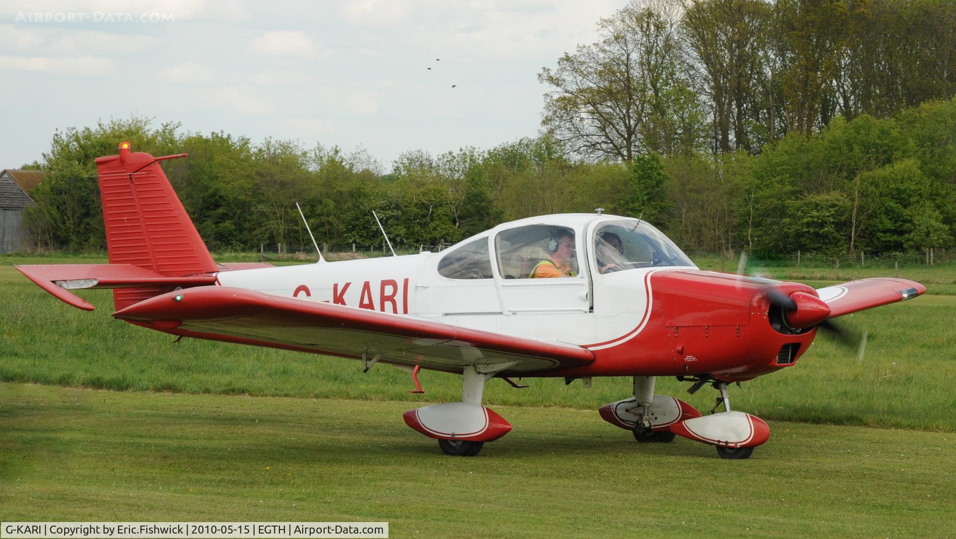 G-KARI, 1973 Fuji FA-200-160 Aero Subaru C/N 236, 3. G-KARI at Shuttleworth May Sunset Air Display