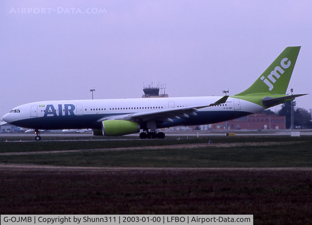 G-OJMB, 2001 Airbus A330-243 C/N 427, Lining up rwy 32R for departure...