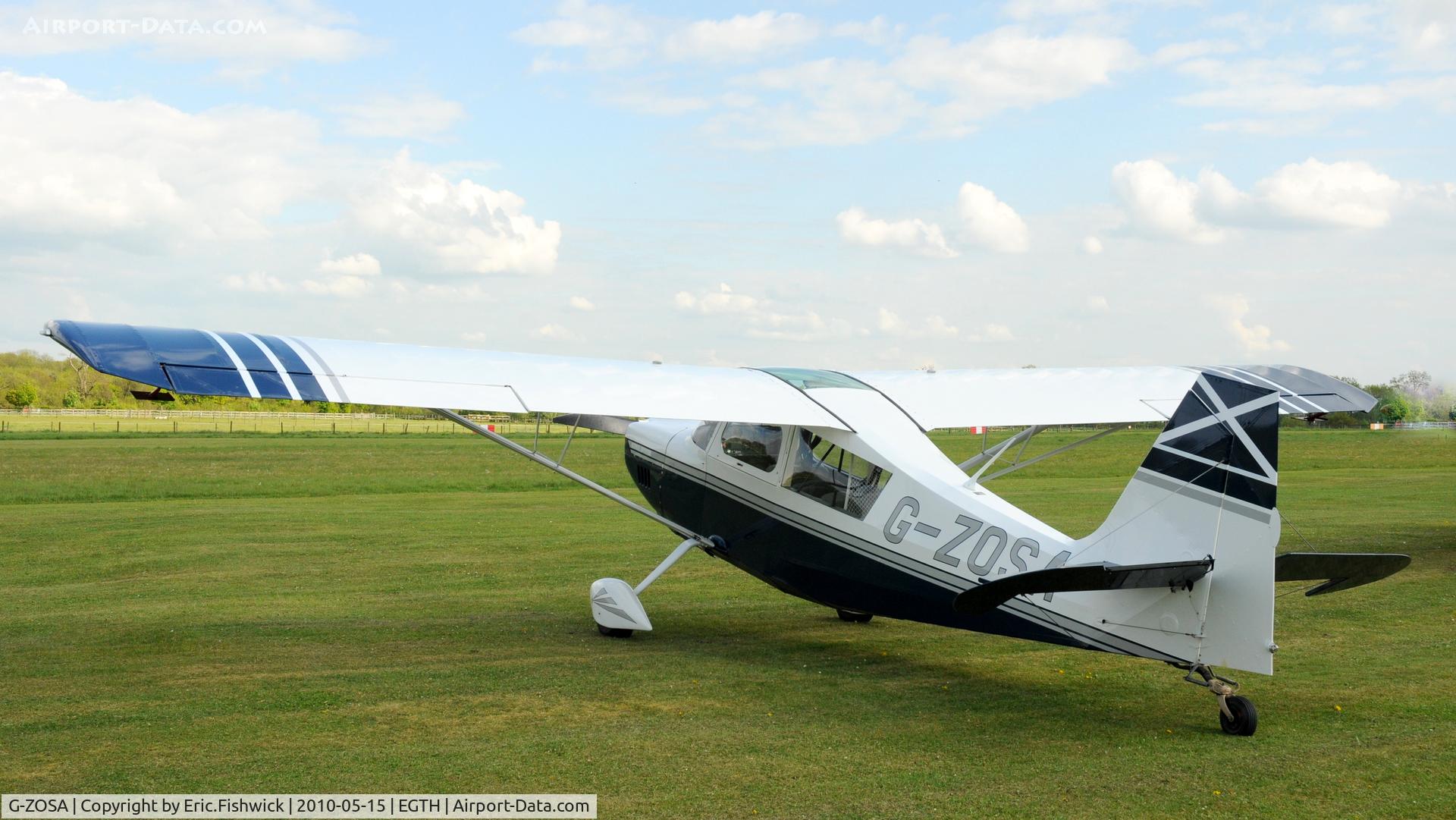 G-ZOSA, 2006 American Champion 7GCAA Adventure Citabria C/N 509-2006, G-ZOSA at Shuttleworth May Sunset Air Display