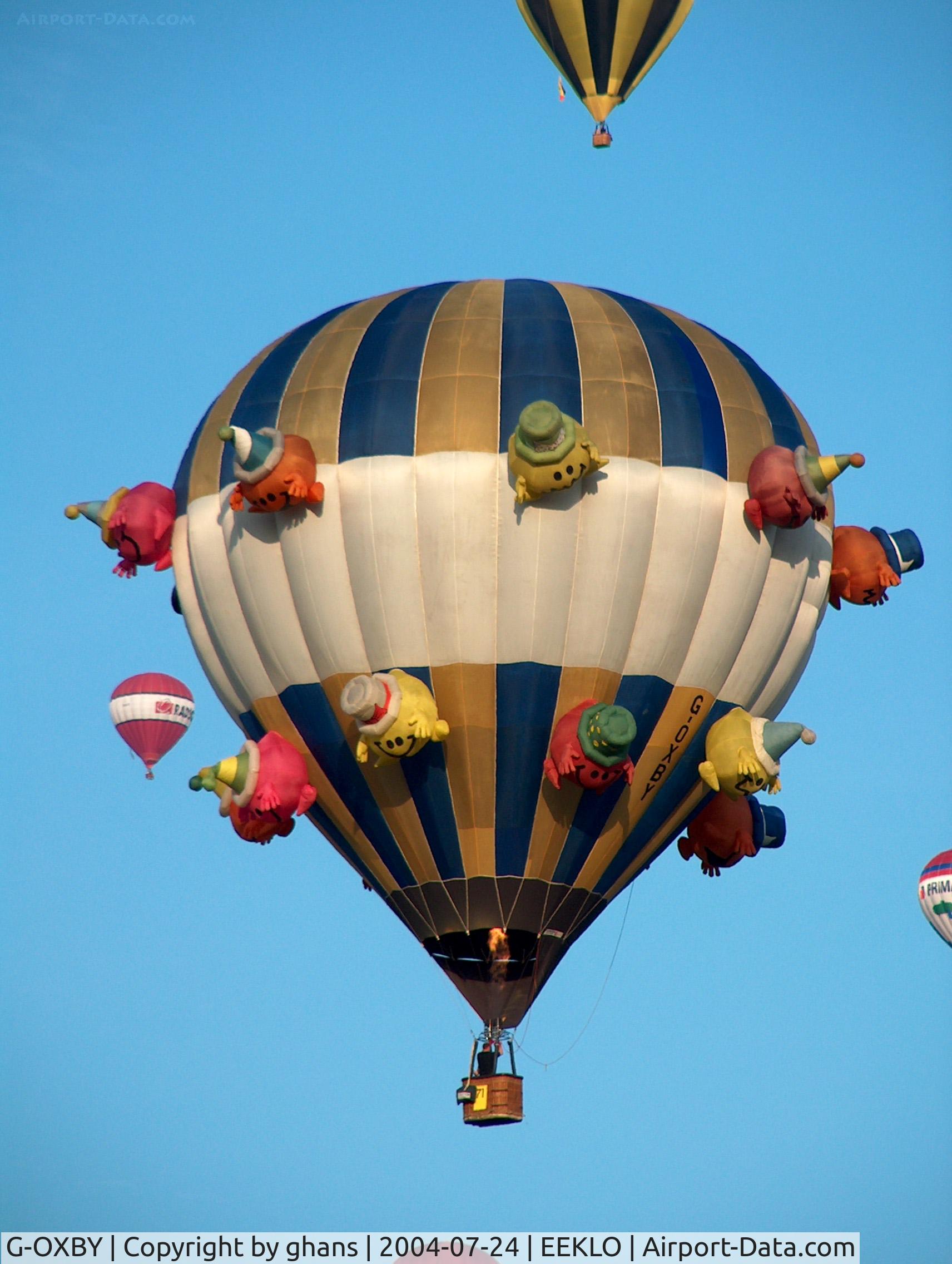 G-OXBY, 1989 Cameron Balloons N-90 C/N 1993, Ex PH-DUM