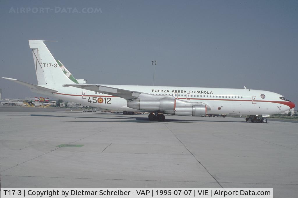 T17-3, 1977 Boeing 707-368C(KC) C/N 21367, Spainish Air Force Boeing 707-300