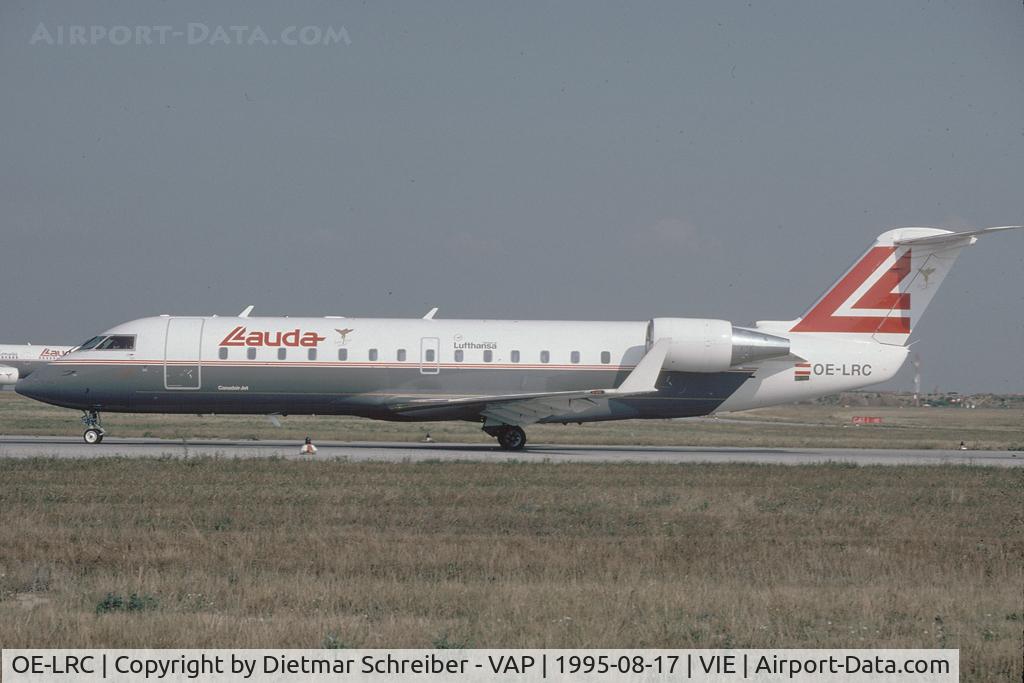 OE-LRC, 1994 Canadair CRJ-100LR (CL-600-2B19) C/N 7036, Lauda Air Regionaljet