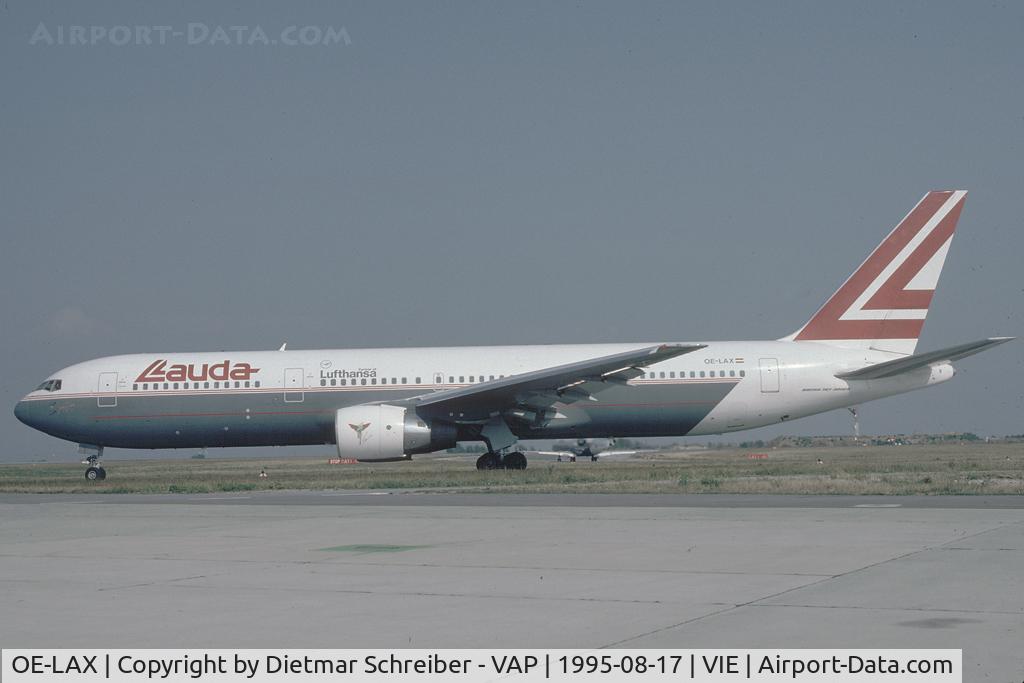 OE-LAX, 1992 Boeing 767-3Z9/ER C/N 27095, Lauda Air Boeing 767-300