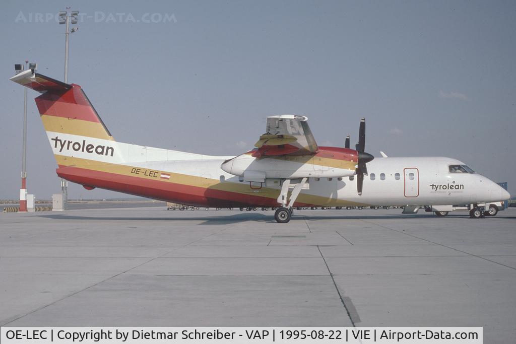 OE-LEC, 1992 De Havilland Canada DHC-8-311 Dash 8 C/N 313, Tyrolean Dash 8-300