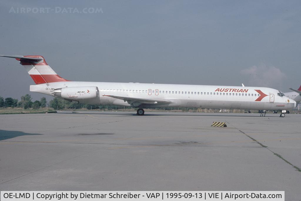 OE-LMD, 1990 McDonnell Douglas MD-83 (DC-9-83) C/N 49933, Austrian Airlines MD80