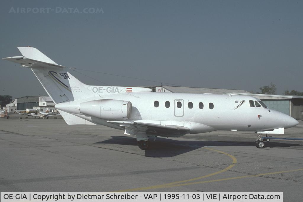 OE-GIA, 1973 Hawker Siddeley HS.125 Series 600A C/N 256027, City Jet Bae 146