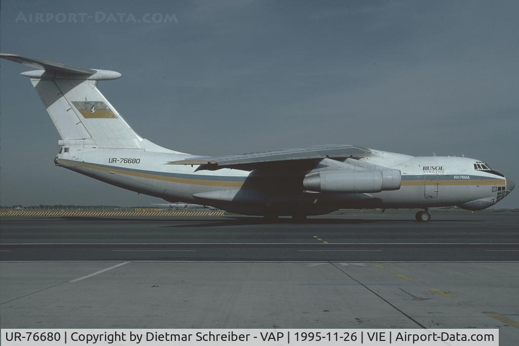 UR-76680, Ilyushin Il-76MD C/N 63467020, Busol Airlines Iljuschin 76