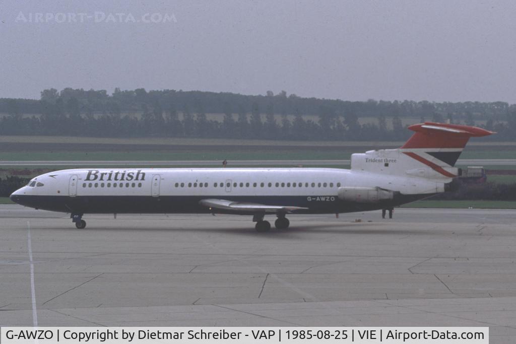G-AWZO, 1971 Hawker Siddeley HS-121 Trident 3B-101 C/N 2316, British Airways Trident