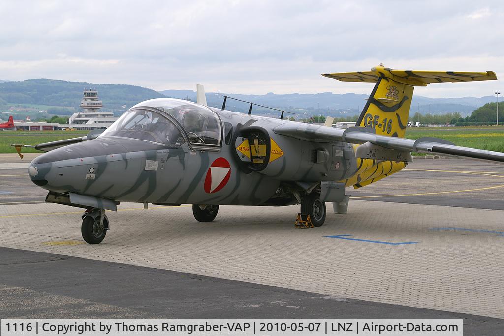 1116, Saab 105OE C/N 105416, Austria - Air Force Saab 105
