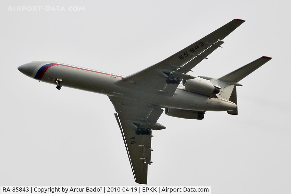 RA-85843, 1995 Tupolev Tu-154M C/N 95A991, Rossija