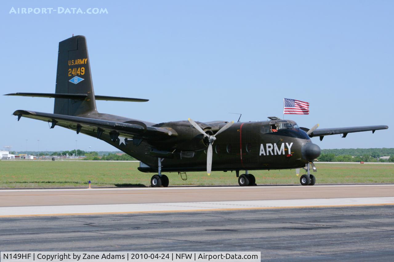 N149HF, 1962 De Havilland Canada DHC-4A Caribou C/N 85, At the 2010 NSA-JRB Fort Worth Airshow