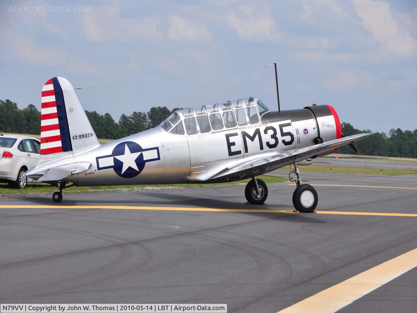N79VV, 1942 Consolidated Vultee BT-13A C/N 11756, Mid-Atlantic Fly-In and Sport Aviation Convention