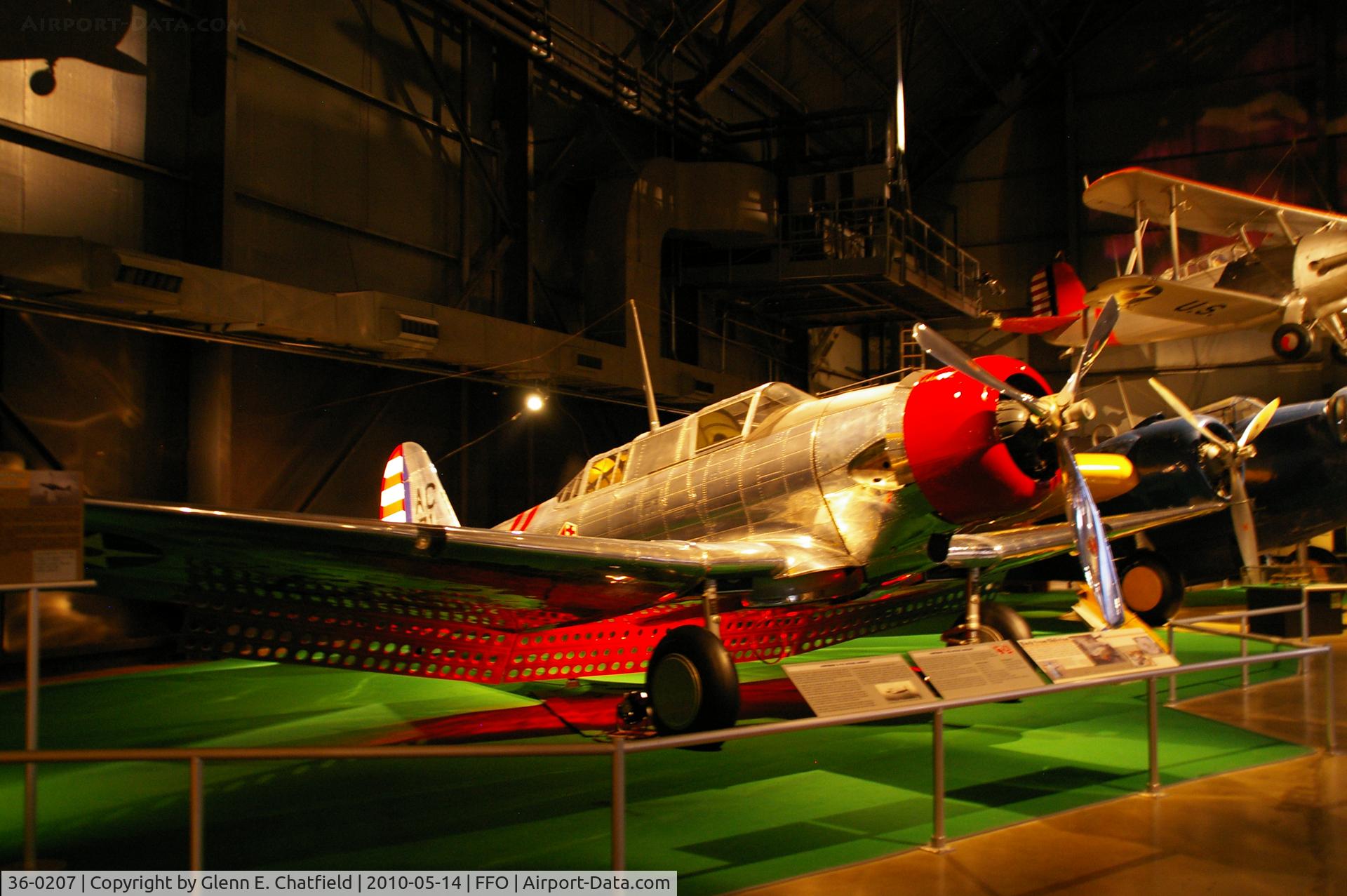 36-0207, 1936 Northrop A-17A C/N 234, At the National Museum of the USAF