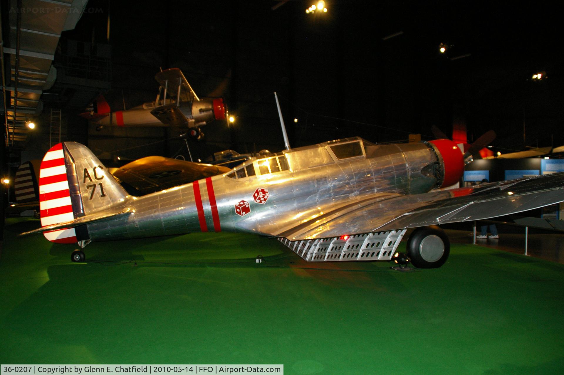 36-0207, 1936 Northrop A-17A C/N 234, At the National Museum of the USAF