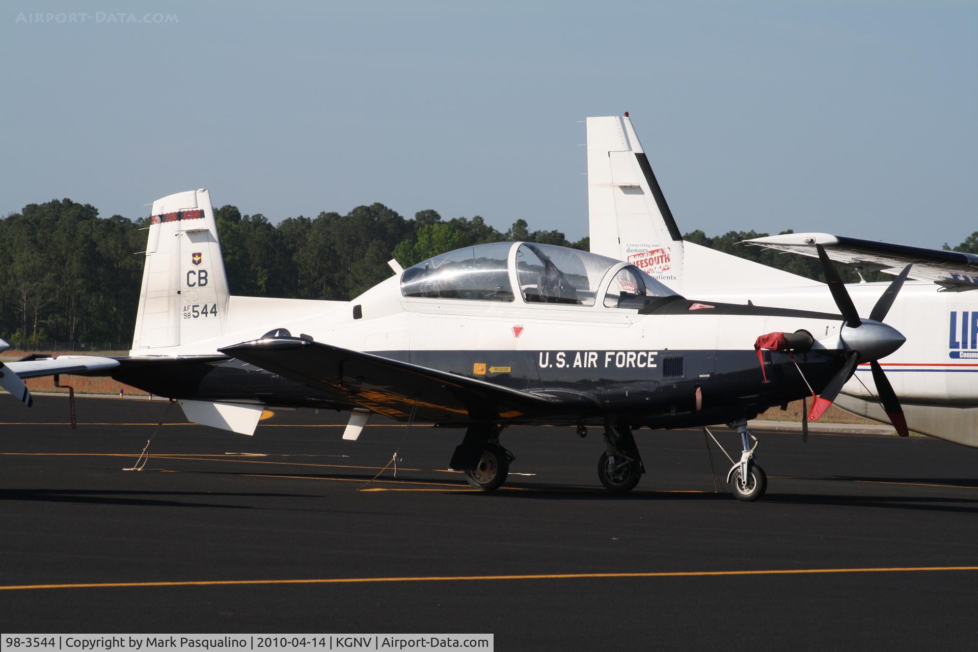 98-3544, 1998 Raytheon T-6A Texan II C/N PT-48, Beech Raytheon T-6A