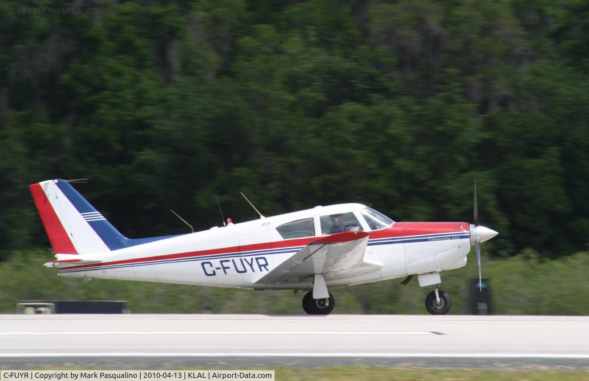 C-FUYR, 1964 Piper PA-24-250 Comanche C/N 24 3564, Piper PA-24-250