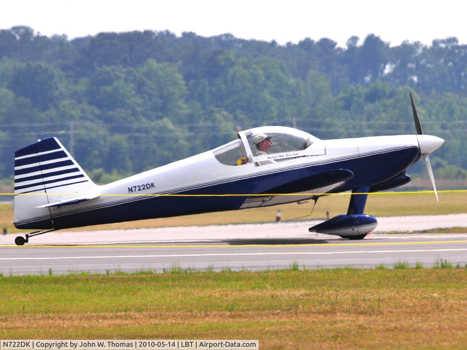 N722DK, 2002 Vans RV-6 C/N 24298, Mid-Atlantic Fly-In and Sport Aviation Convention