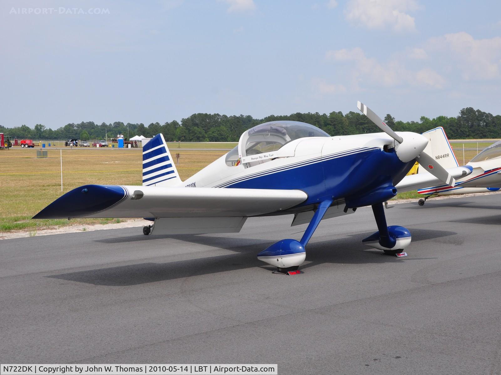 N722DK, 2002 Vans RV-6 C/N 24298, Mid-Atlantic Fly-In and Sport Aviation Convention