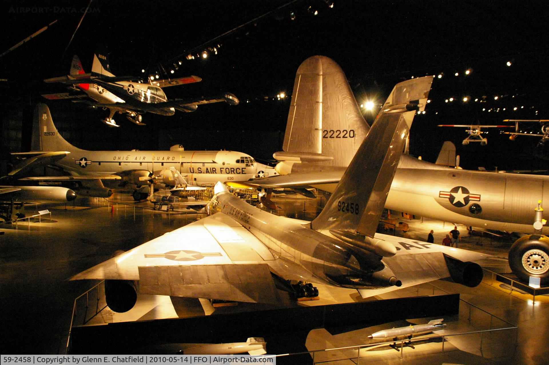 59-2458, 1959 Convair B-58A Hustler C/N 61, At the National Museum of the USAF