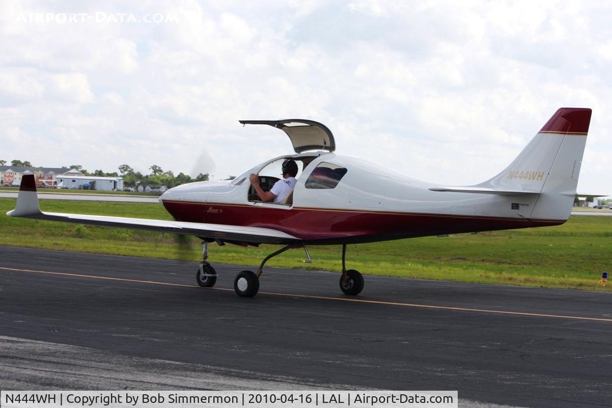 N444WH, 1995 Lancair IV C/N 100, Sun N Fun 2010