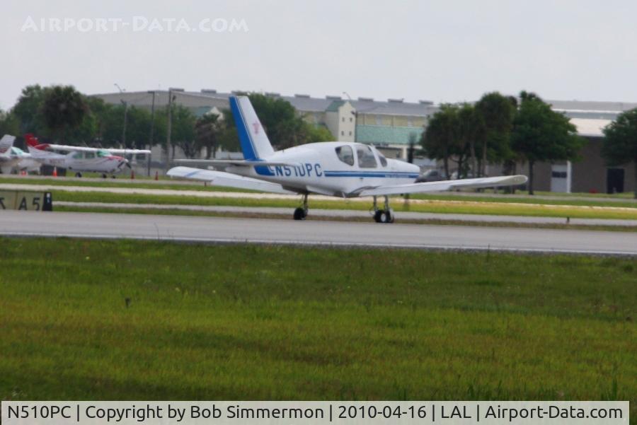 N510PC, Socata TB-9 Tampico C/N 1488, Arriving at Lakeland, FL during Sun N Fun 2010.