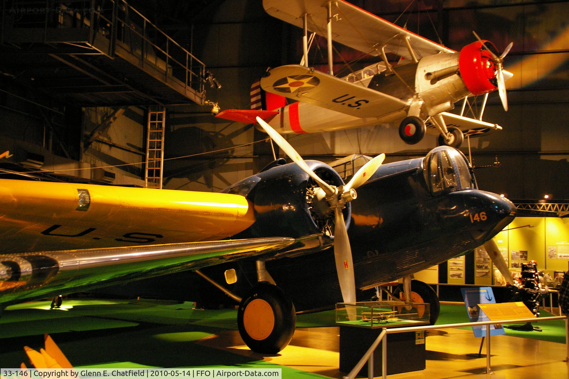 33-146, 1933 Martin YB-10 C/N 514, Argentinian 139WAA at the National Museum of the USAF