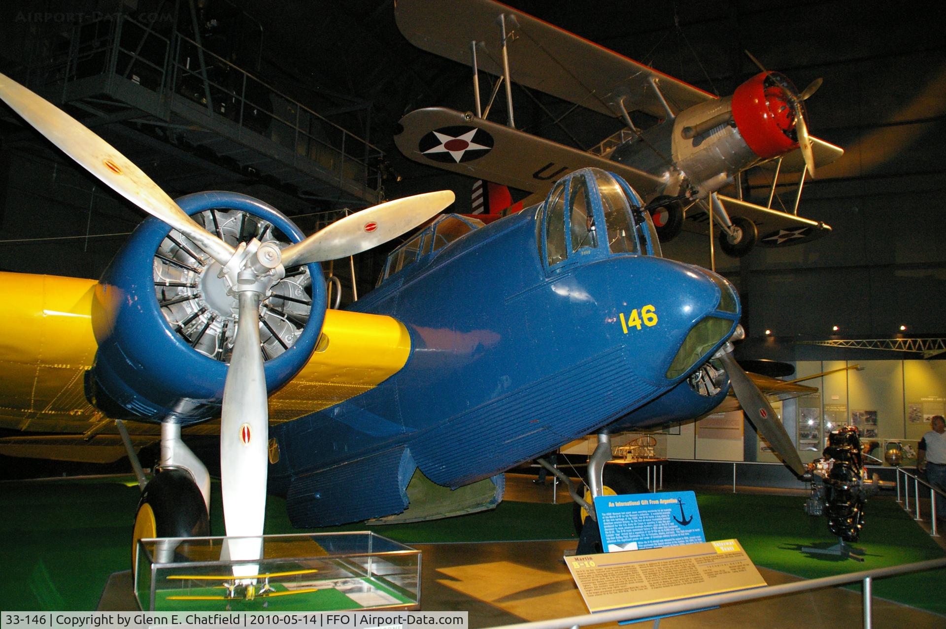 33-146, 1933 Martin YB-10 C/N 514, Argentinian 139WAA at the National Museum of the USAF