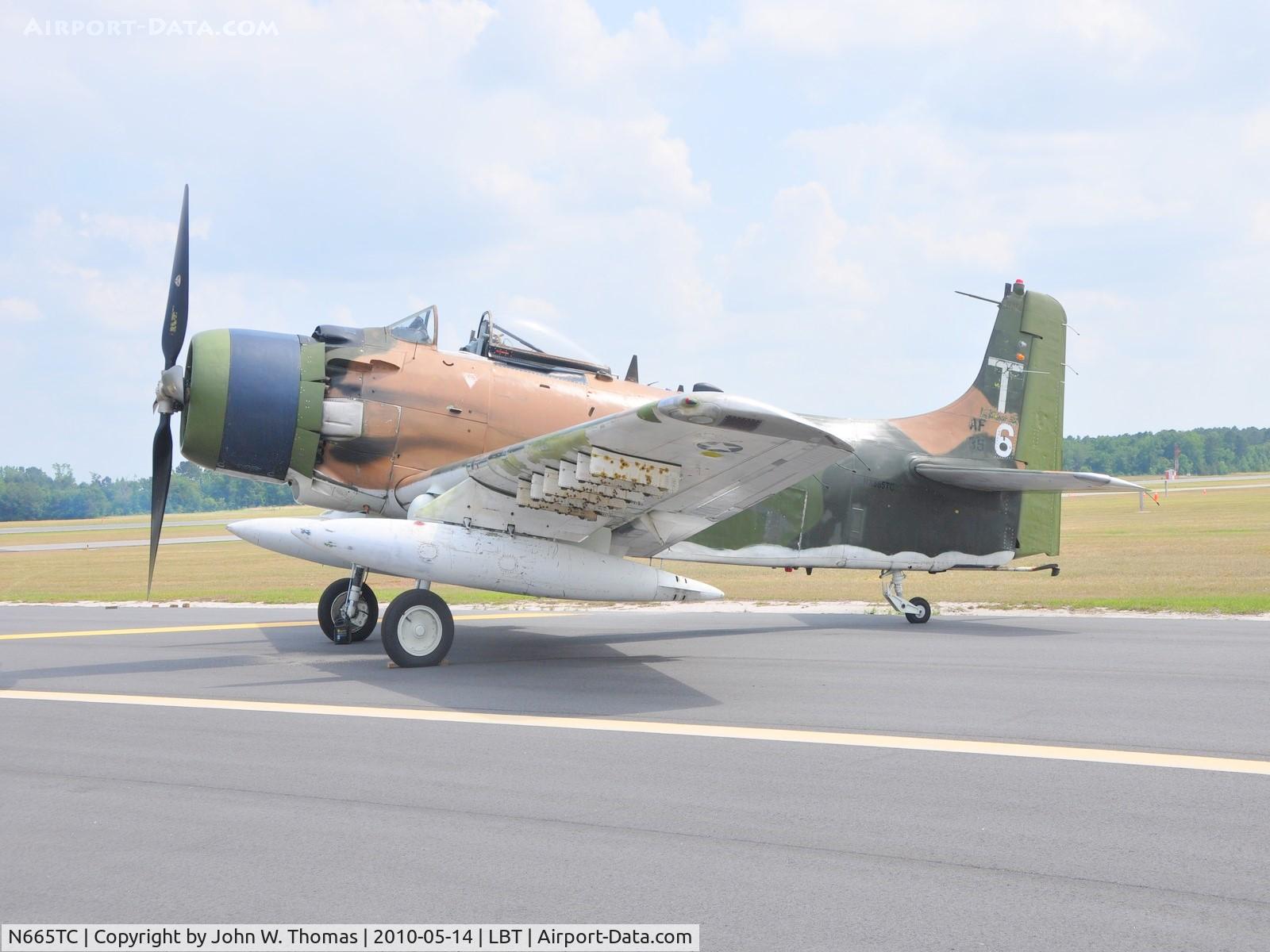 N665TC, Douglas AD-6 Skyraider C/N 10897, Mid-Atlantic Fly-In and Sport Aviation Convention