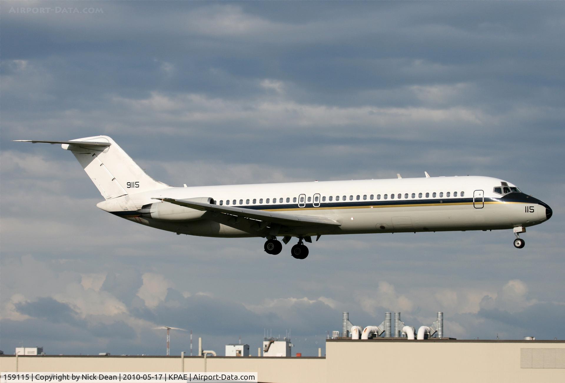 159115, 1973 McDonnell Douglas C-9B Skytrain II C/N 47587, KPAE