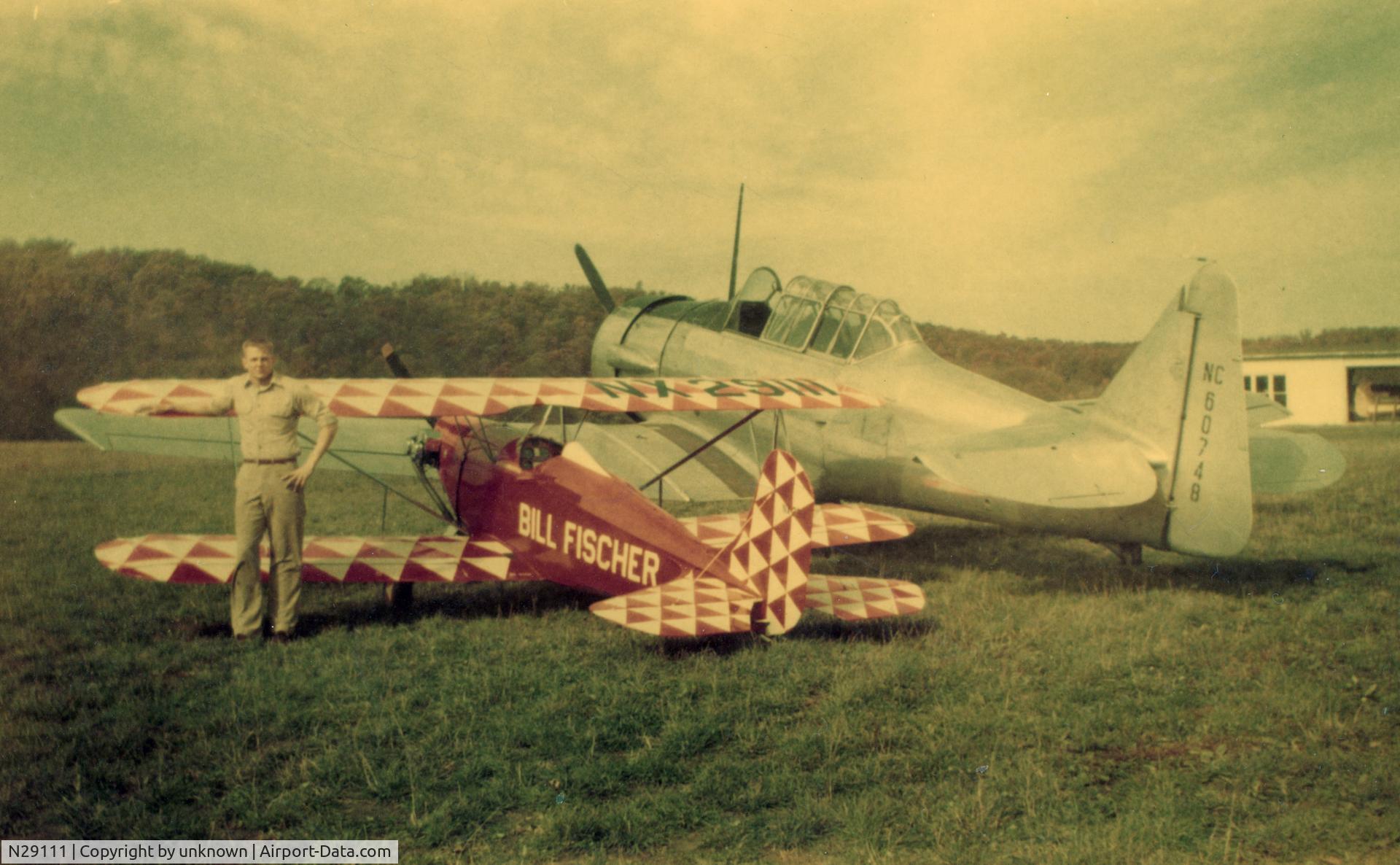 N29111, Rose-rhinehart A4-C C/N 108, Bill Fischer at  Tatro airport Decorah, Iowa