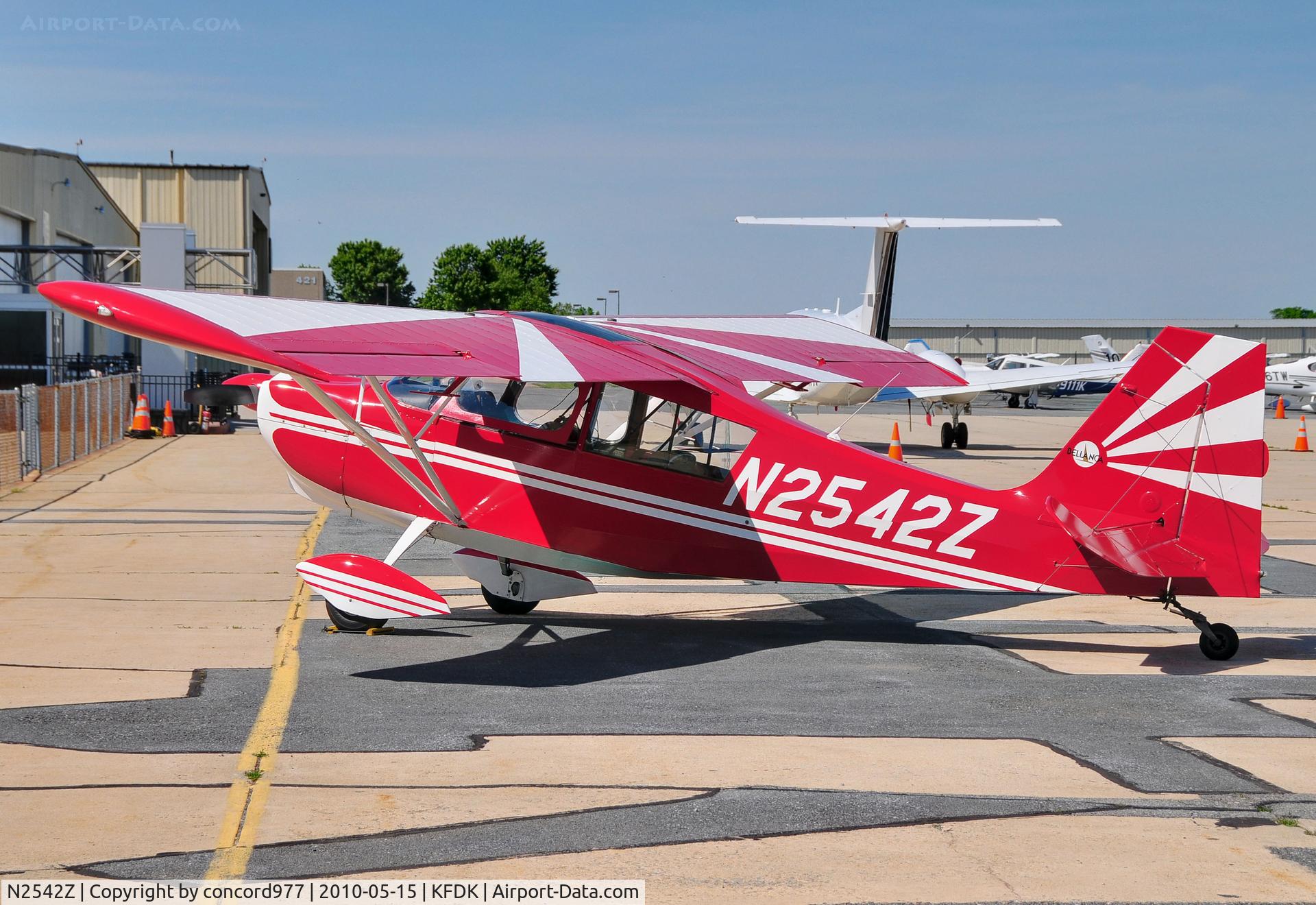 N2542Z, 1977 Bellanca 8KCAB Decathlon C/N 344-77, Seen at KFDK on 5/15/2010.