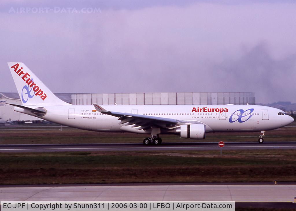 EC-JPF, 2006 Airbus A330-202 C/N 733, Come back from photo flight test with Airbus...