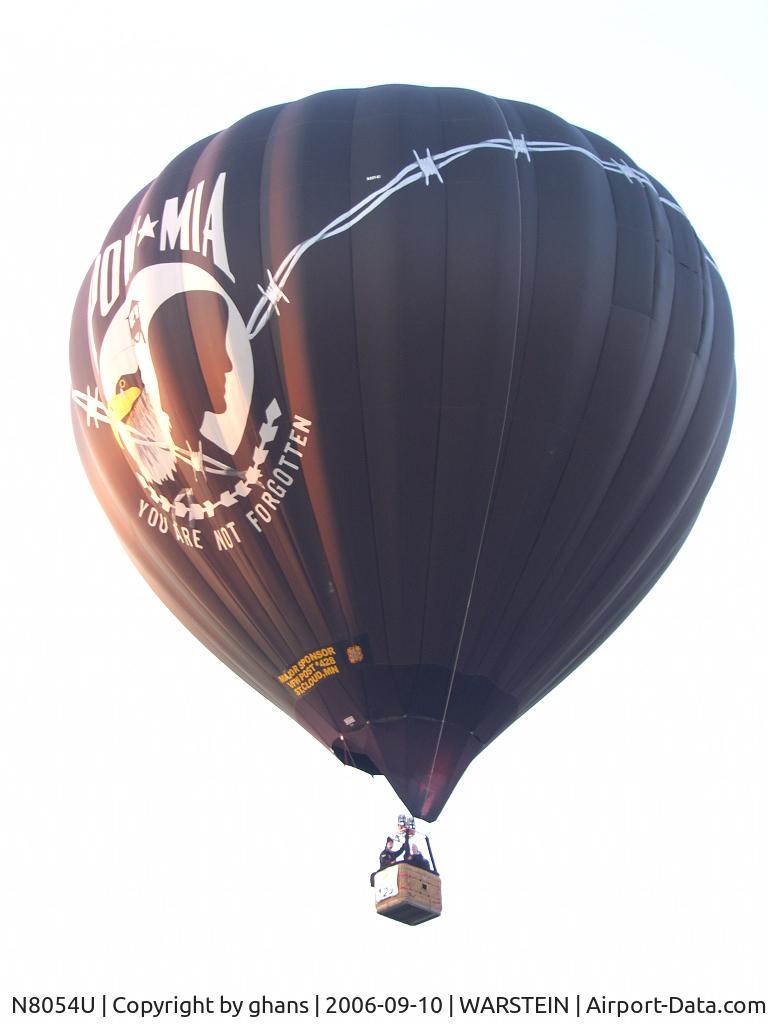 N8054U, 2001 Cameron Balloons Us N-105 C/N 6285, Pow-Mia