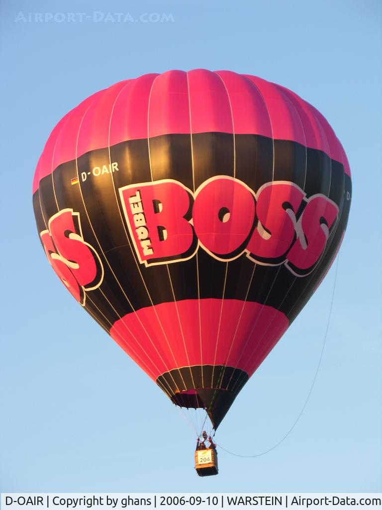 D-OAIR, 2005 Kubicek BB-30 C/N 334, Boss Möbel
