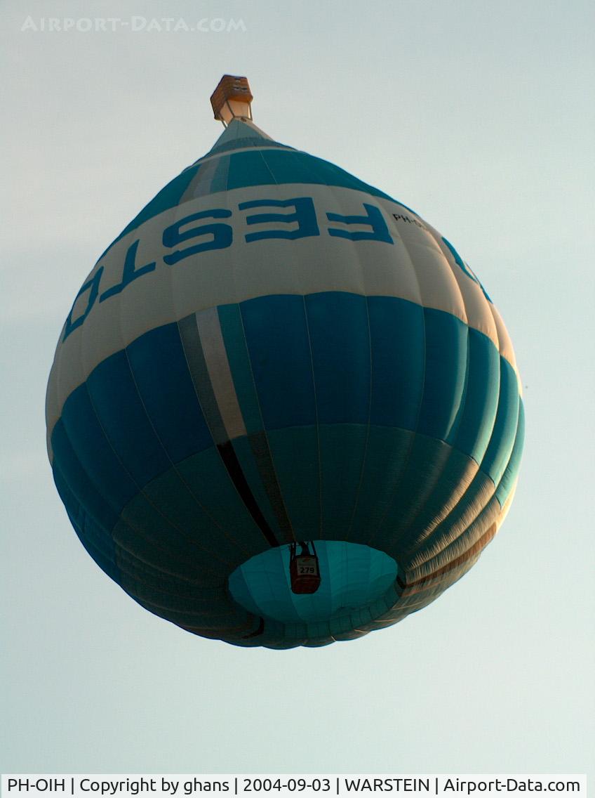 PH-OIH, Cameron Inverted Balloon-78 C/N 3485, Inverted balloon