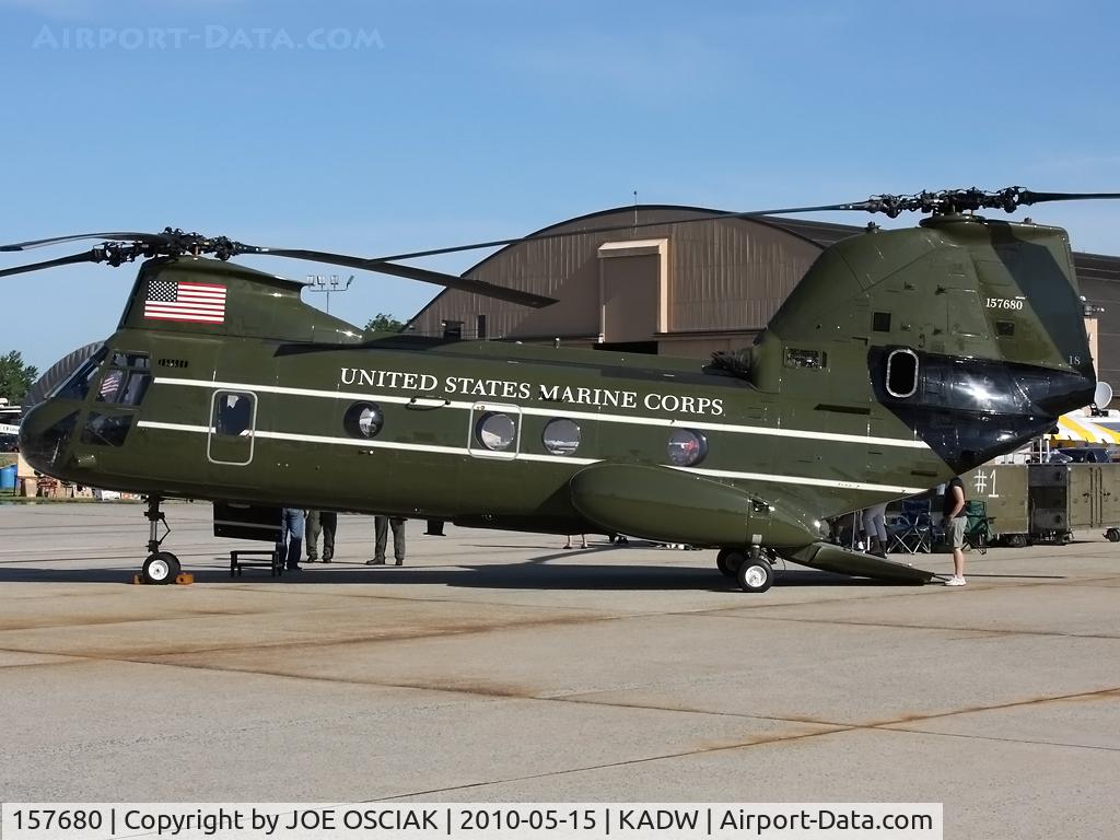 157680, Boeing Vertol CH-46F Sea Knight C/N 2579, @ Andrews AFB