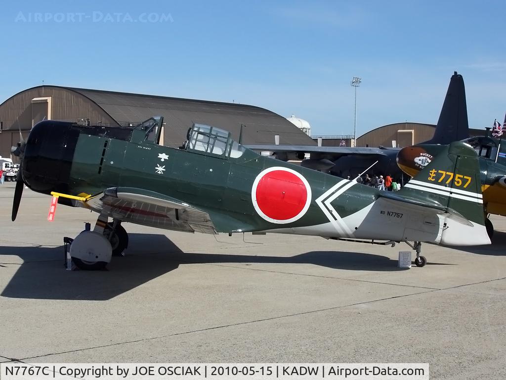 N7767C, 1949 North American T-6G Texan C/N N7757, @ KADW
