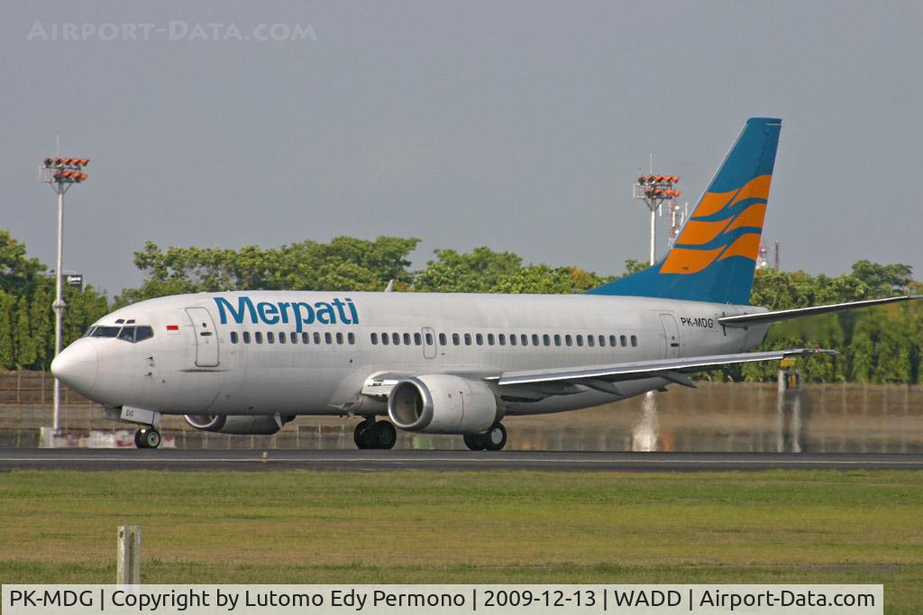 PK-MDG, 1994 Boeing 737-3Q8 C/N 26296, Merpati Nusantara