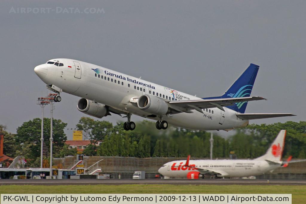 PK-GWL, Boeing 737-4U3 C/N 25714, Garuda Indonesia