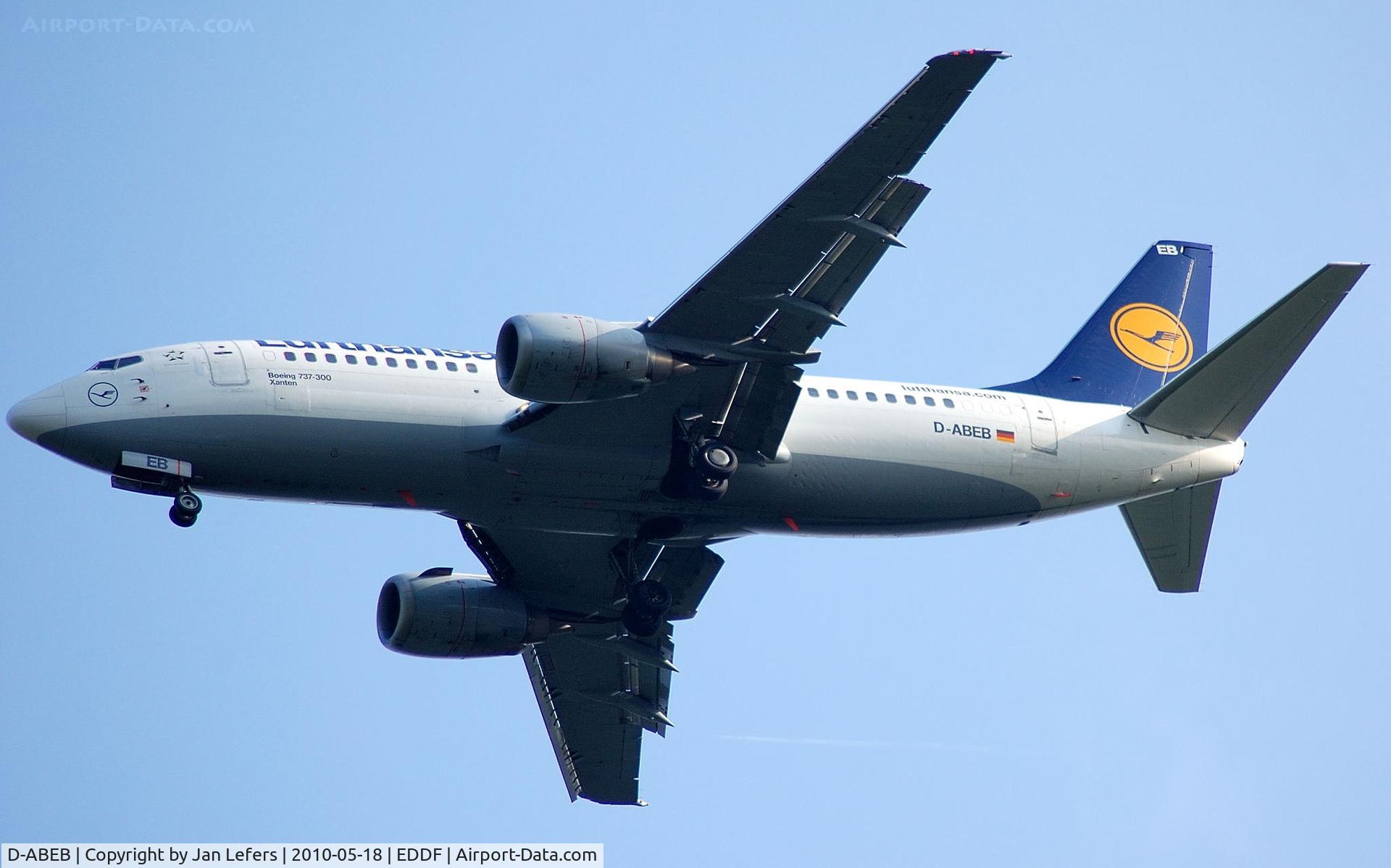 D-ABEB, 1991 Boeing 737-330 C/N 25148, Lufthansa
