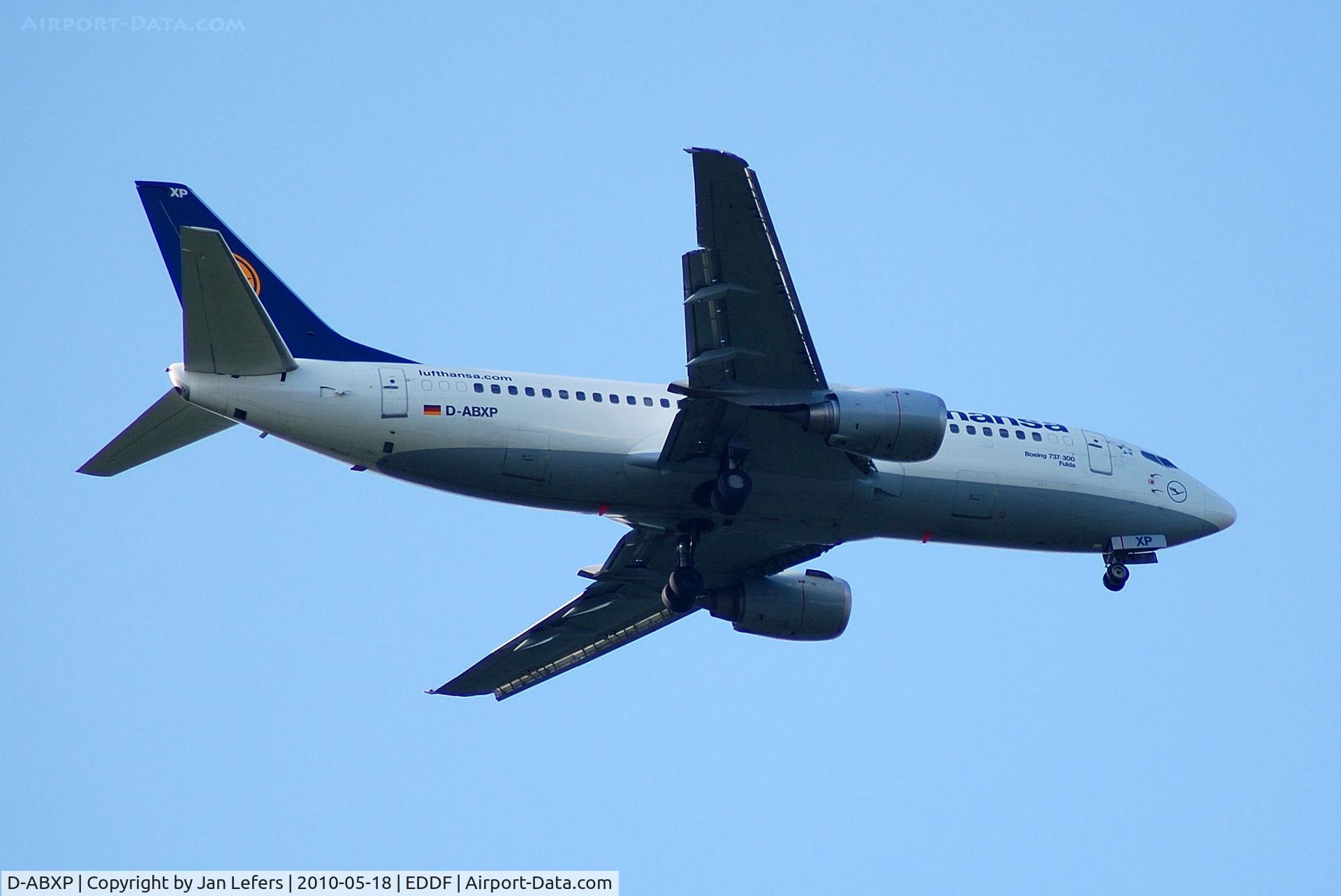 D-ABXP, 1988 Boeing 737-330 C/N 23874, Lufthansa