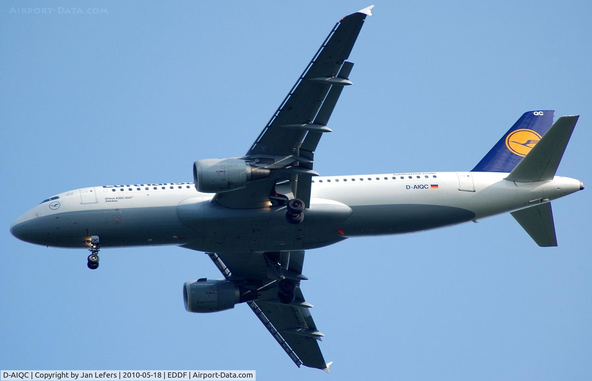 D-AIQC, 1991 Airbus A320-211 C/N 0201, Lufthansa