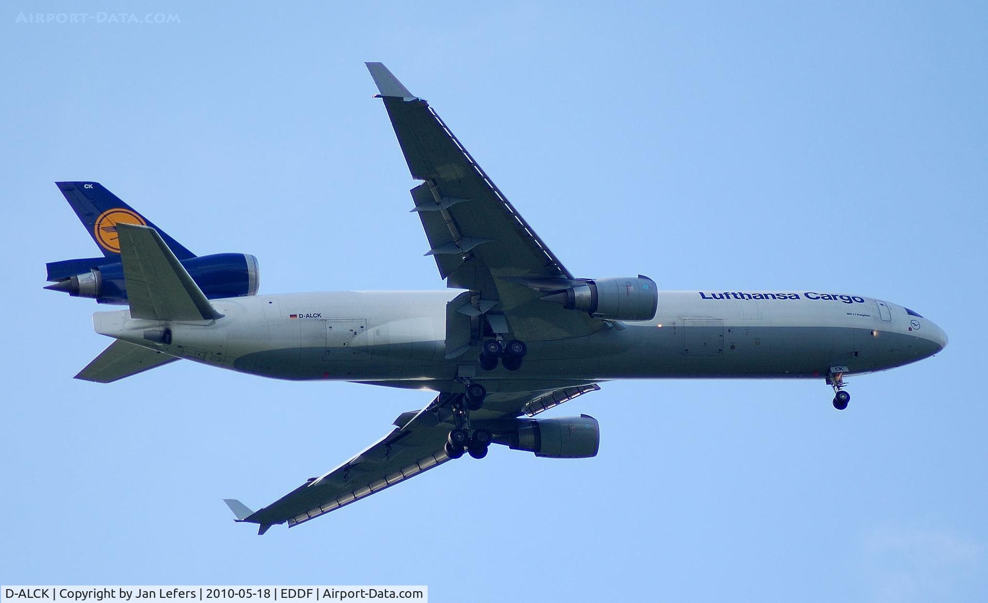 D-ALCK, 2000 McDonnell Douglas MD-11F C/N 48803, Lufthansa Cargo