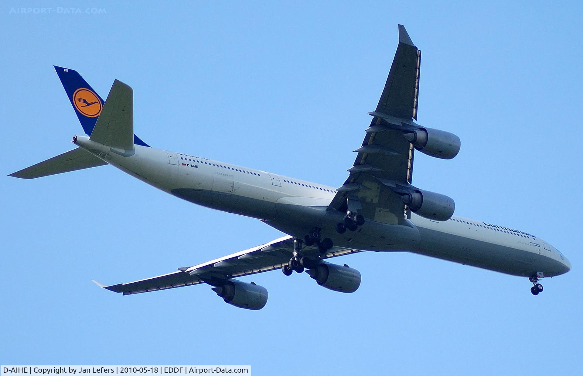 D-AIHE, 2003 Airbus A340-642 C/N 540, Lufthansa