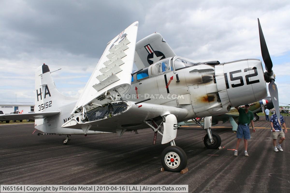 N65164, 1955 Douglas EA-1E Skyraider AD-5W C/N 55-471DH, EA-1E Skyraider