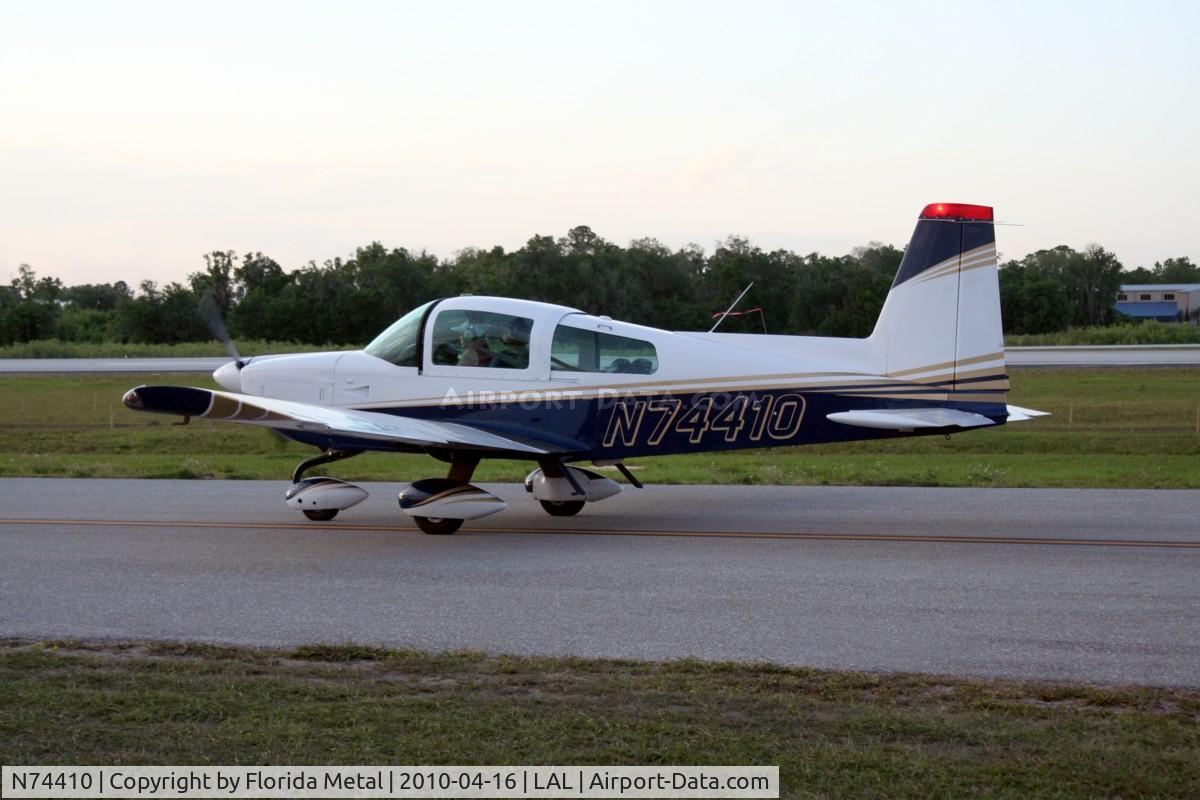 N74410, 1976 Grumman American AA-5B Tiger C/N AA5B-0215, AA-5B