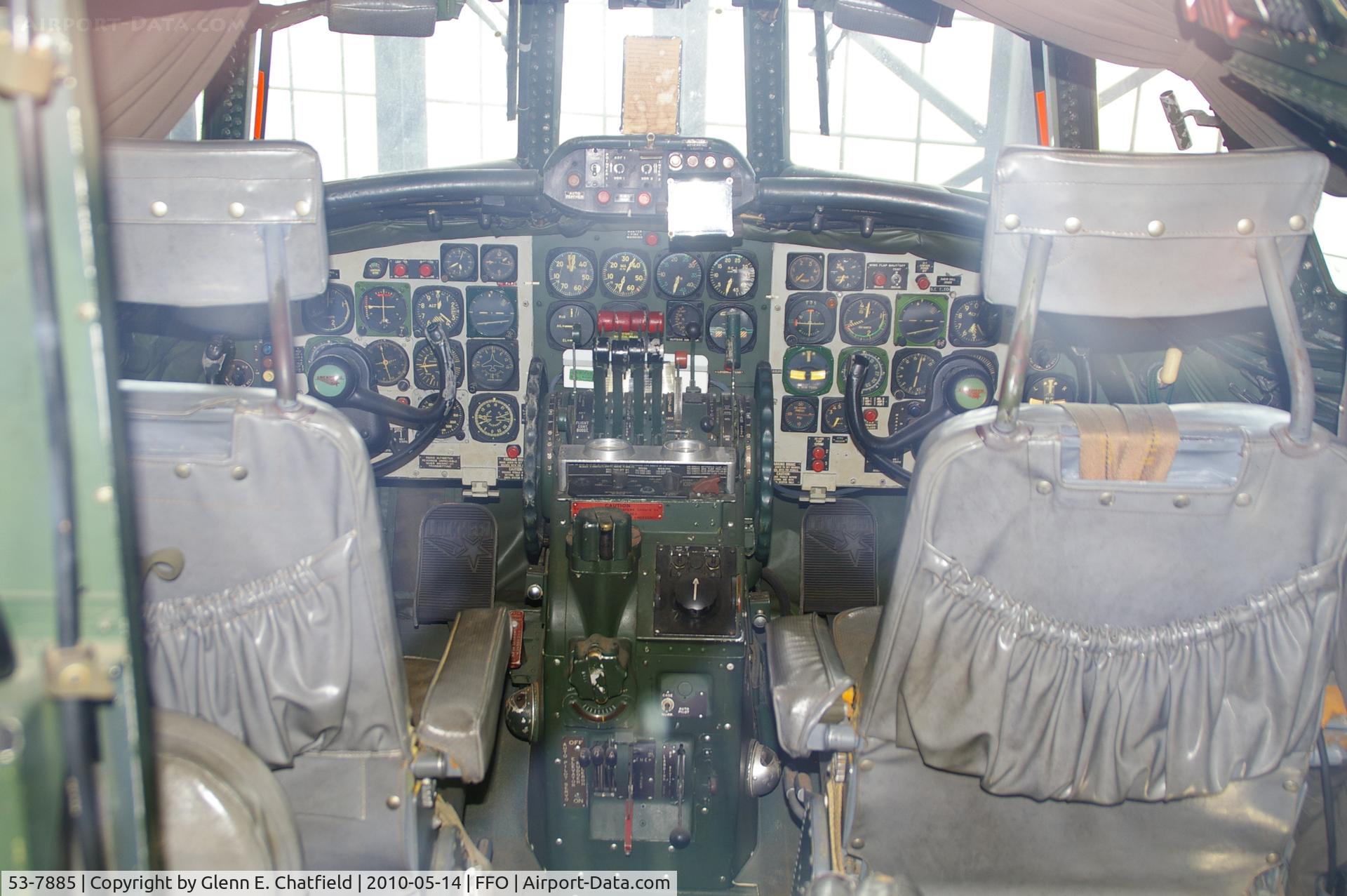 53-7885, 1953 Lockheed VC-121E Super Constellation C/N 4151, Instrument panel/cockpit