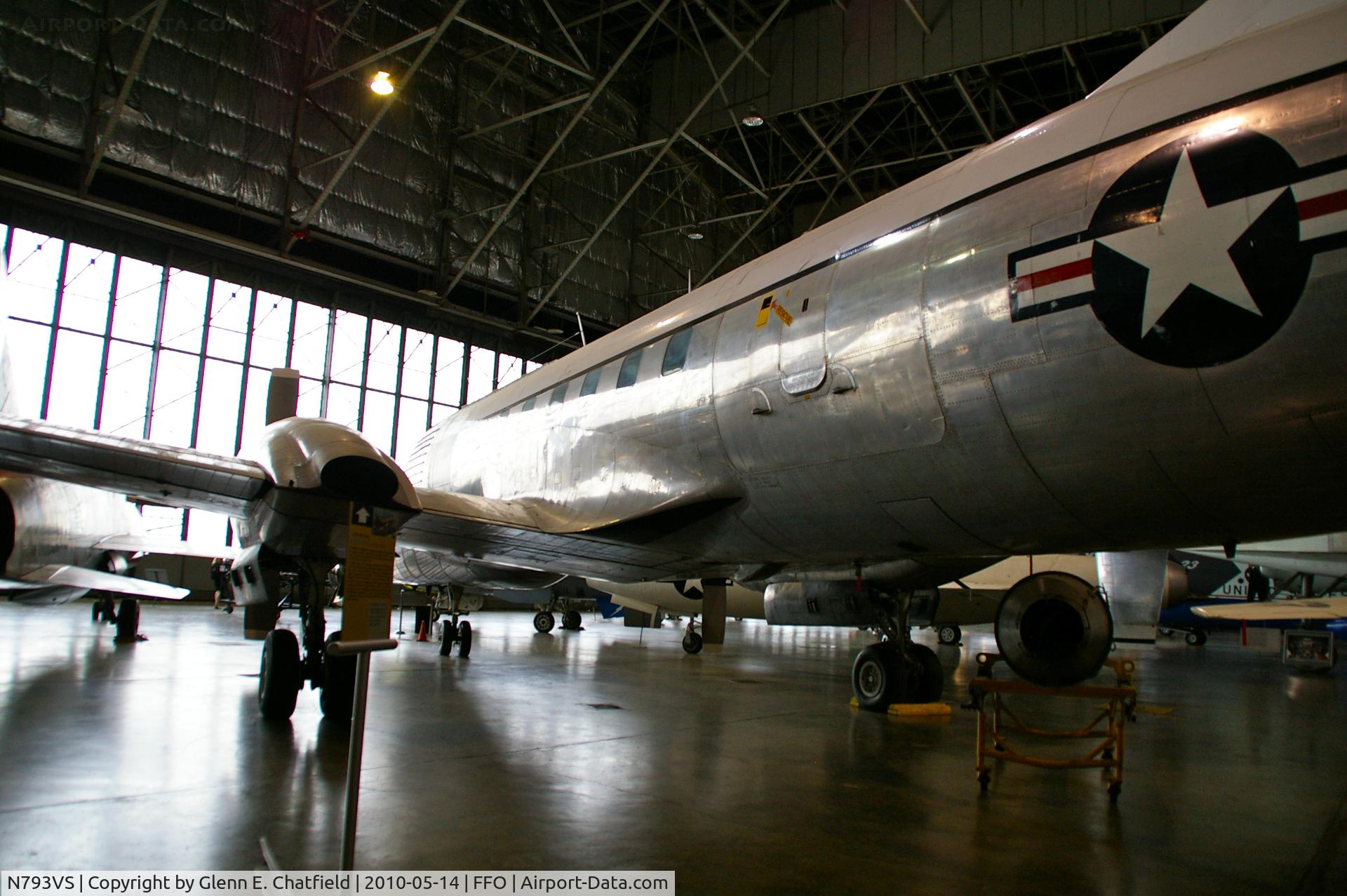 N793VS, 1955 Convair 340 C/N 245, At the National Museum of the USAF
