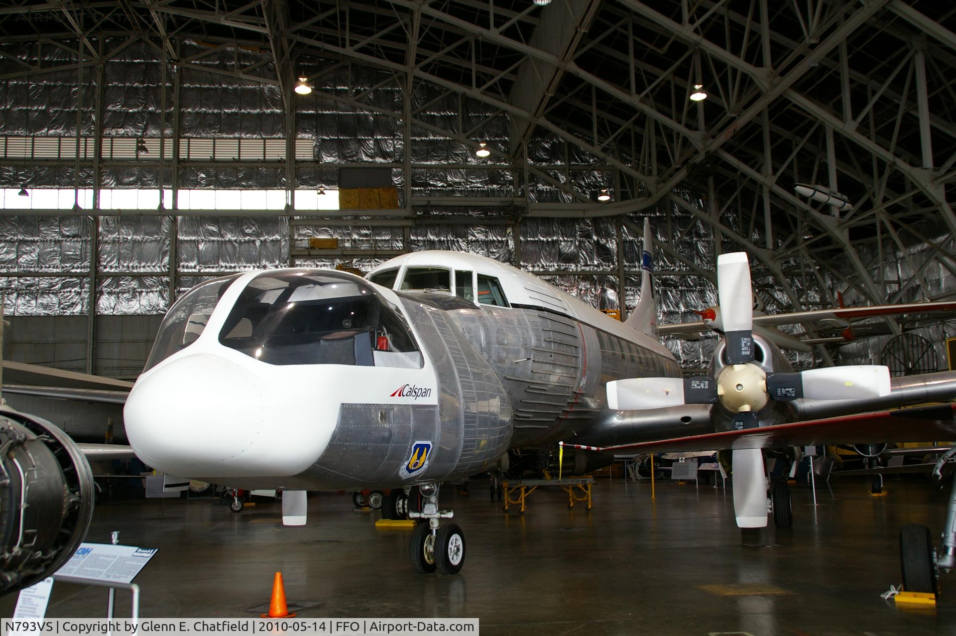 N793VS, 1955 Convair 340 C/N 245, At the National Museum of the USAF