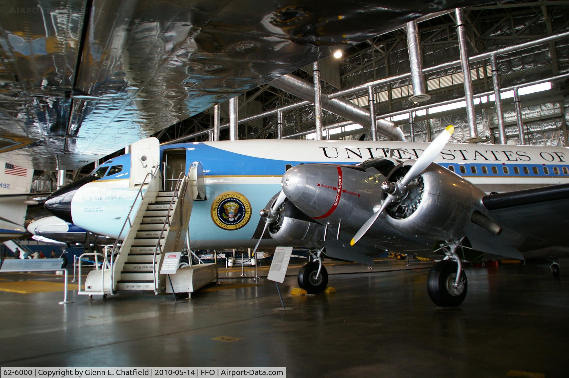 62-6000, 1962 Boeing VC-137C (707-353B) C/N 18461, At the National Museum of the USAF.  Newly painted